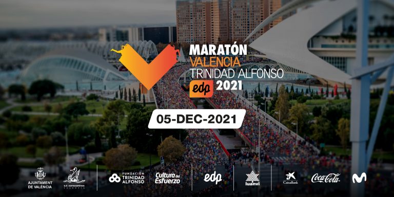 Cartel Maratón de Valencia 2021