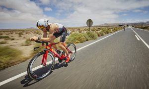 Ciclista Ironman Lanzarote