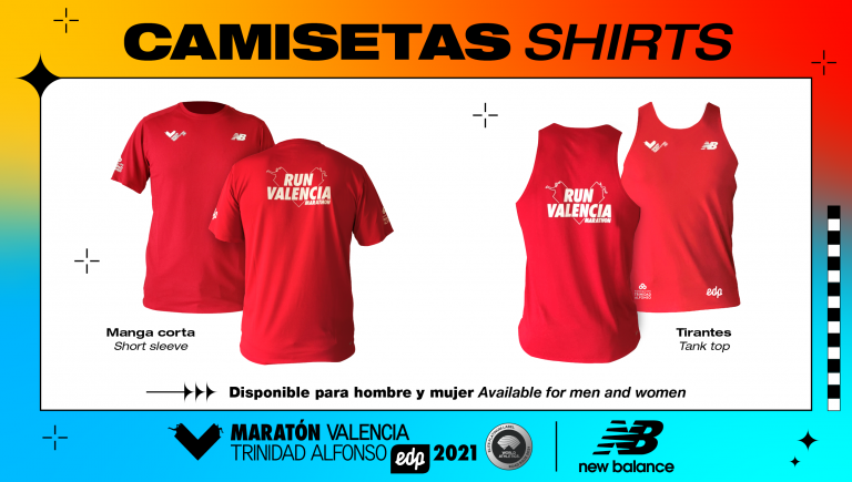 Nueva camiseta Maratón de Valencia 2021