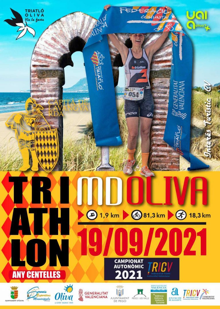 Olivia celebra el próximo domingo el Campeonato Autonómico de Triatlón de Media distancia.