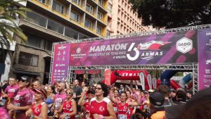 Todo listo para la Maratón Internacional de Santa Cruz de Tenerife Naviera Armas