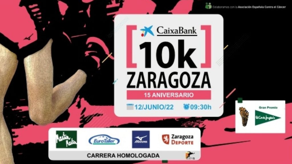 El 15º CaixaBank 10k Zaragoza espera a 3000 participantes