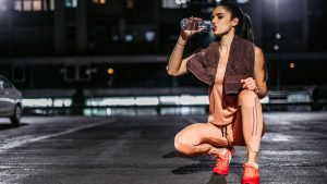 La hidratación después del ejercicio