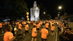 La mayor carrera nocturna de Europa se vive en Sevilla