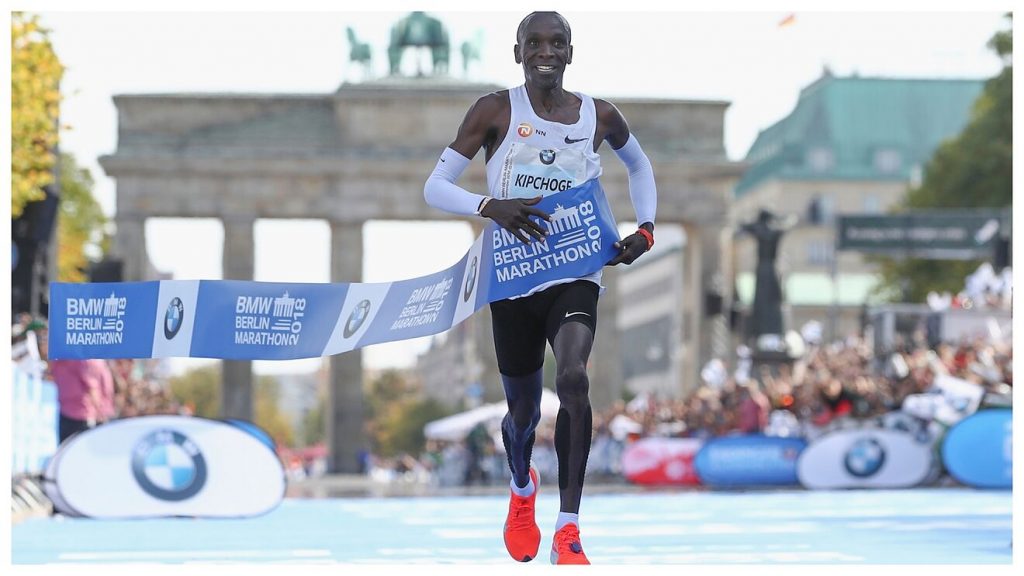 Kipchoge en Maratón de Berlín 2022