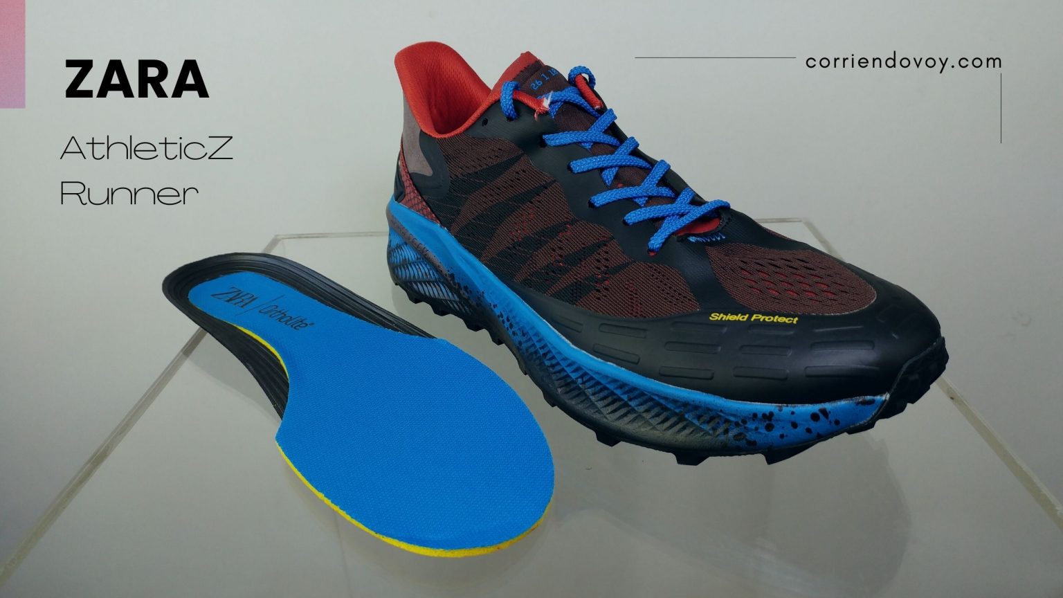 Zapatilla running ZARA AthleticZ Así son Corriendo Voy