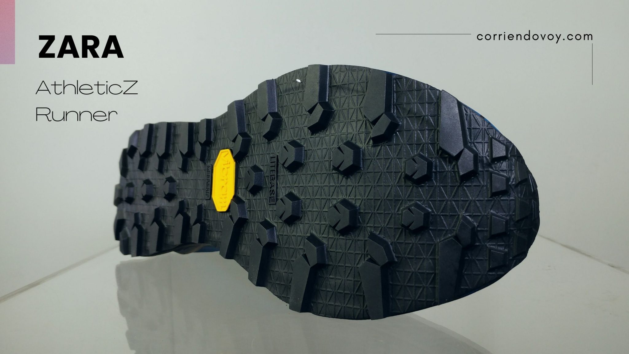 Zapatilla running ZARA AthleticZ Así son Corriendo Voy