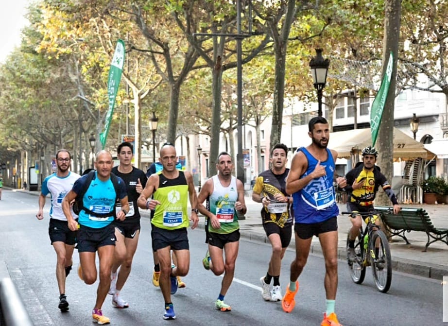 Liebre popular de la Vithas Marató de Lleida… ¡y quedo segundo!