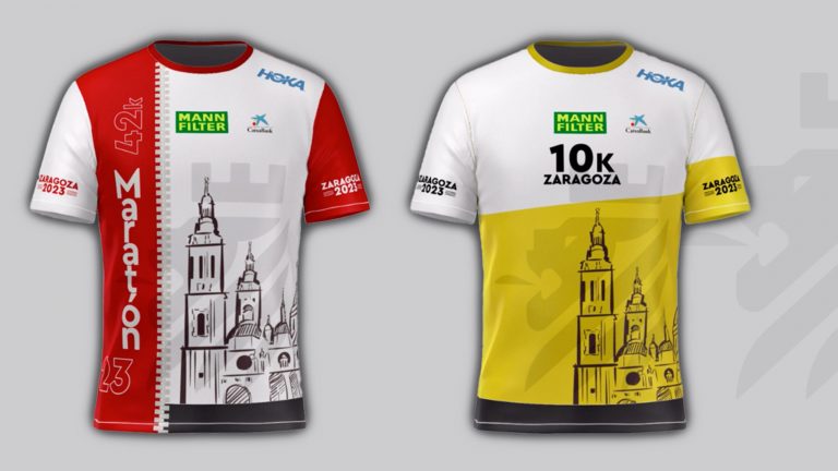 El Maratón de Zaragoza presenta la camiseta oficial