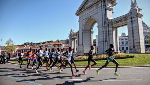 Cartel estelar de atletas en el Zurich Rock 'n' Roll Running Series Madrid