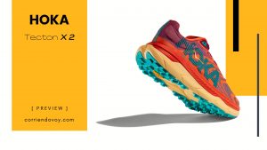 Hoka Tecton X 2. Mismo planteamiento con tejido Matryx