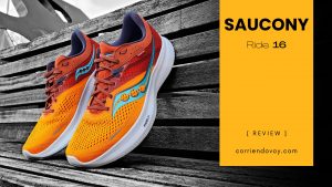 Saucony Ride 16. Comprometida con el corredor popular