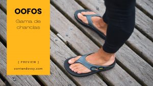 Sandalias OOFOS para los próximos meses