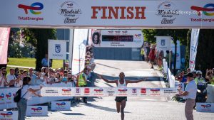 Cartel de élites para la Madrid Vintage Run by TotalEnergies 2023