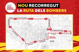 Recorrido Cursa Bombers 2023