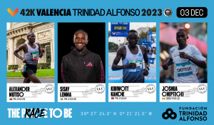 Maratón Valencia Trinidad Alfonso 2023