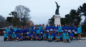 Grupo entrenamiento AD Marathon