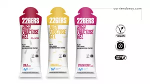 Nuevos geles 226ers de fructosa y maltodrextrina