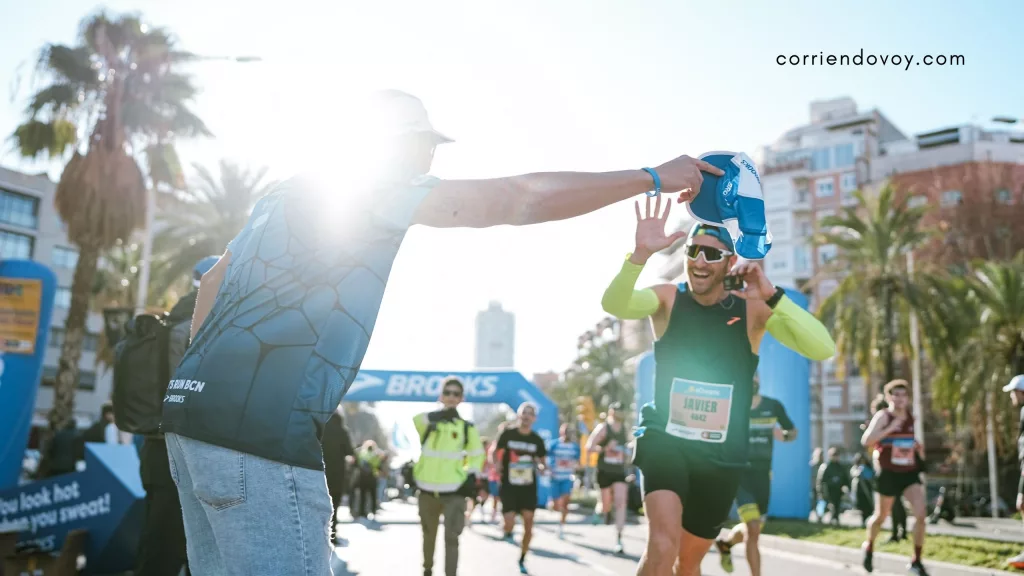 El 'último km.' by Brooks en la Mitja Marató de Barcelona