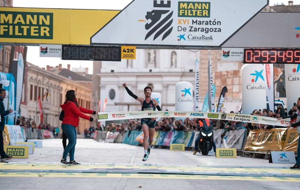 La gran fiesta del MANN-FILTER Maratón de Zaragoza llenará las calles de la ciudad este domingo