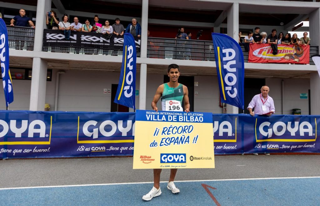 Mohamed Attaoui récord de españa