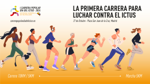 Cartel carrera del ictus