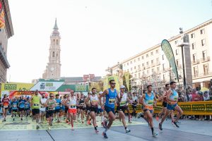 Salida Maratón de Zaragoza
