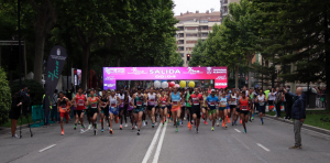 Salida Media maratón Albacete