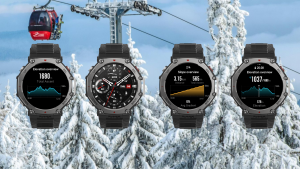 modos deportivos de invierno en el Amazfit T-Rex 3