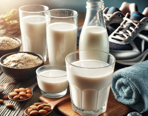 leche de vaca buena para los corredores