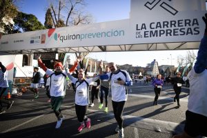 Quirónprevención La Carrera de las Empresas de Madrid