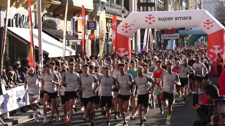 Salida - San Silvestre Donostiarra 2024 - frame at 0m13s