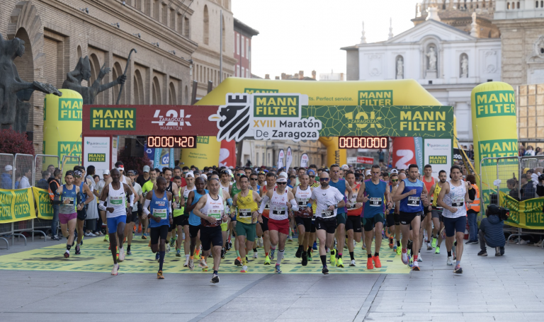 recorrido Maratón de Zaragoza 2025