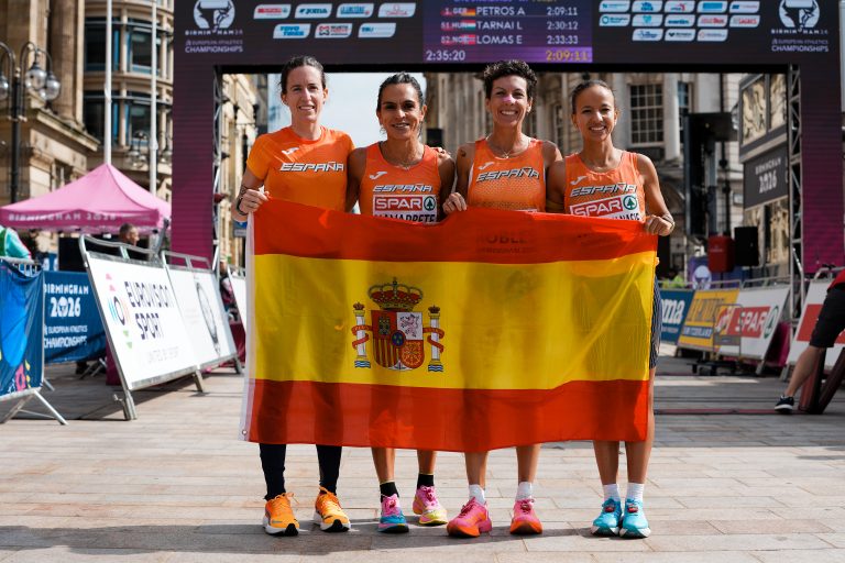 bronce europeo en el maratón femenino