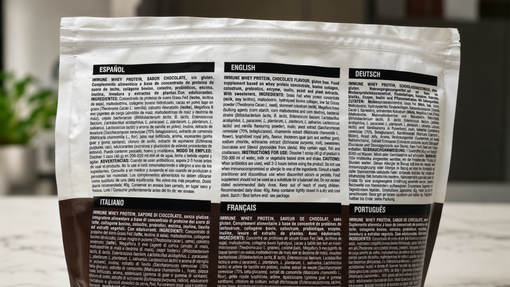 226ERS Immune Whey Protein Grass Fed Chocolate