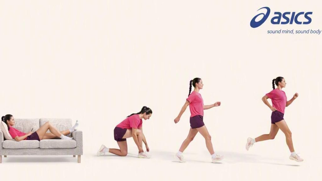 asics sedentarismo
