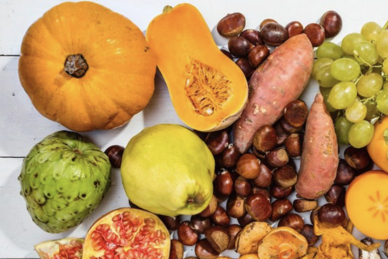 frutas de octubre
