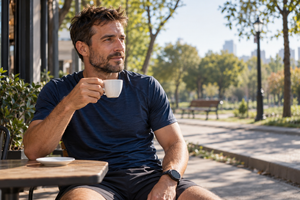 café antes de correr