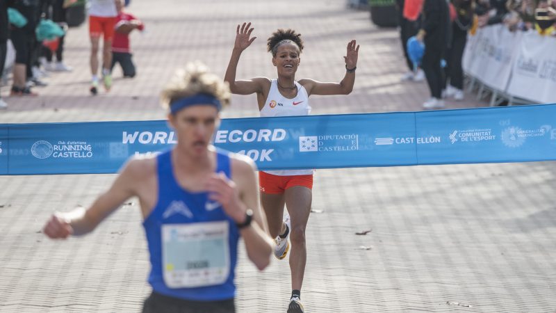 récord mundial de 10k femenino en Castelló