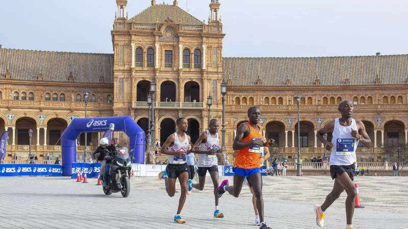 Maratón Sevilla - Plaza España