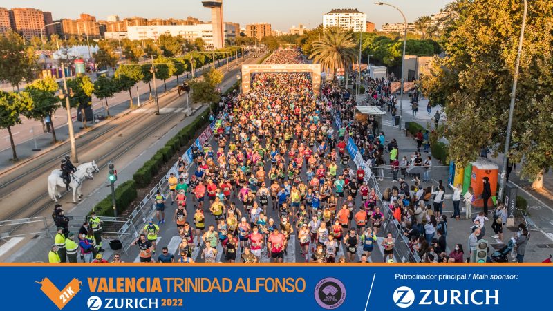 Zurich Seguros se suma a Trinidad Alfonso para dar nombre al Medio Maratón Valencia