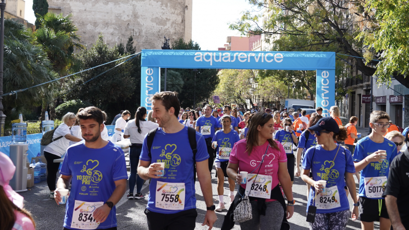 Carrera Valencia contra el Cáncer - Aquaservice