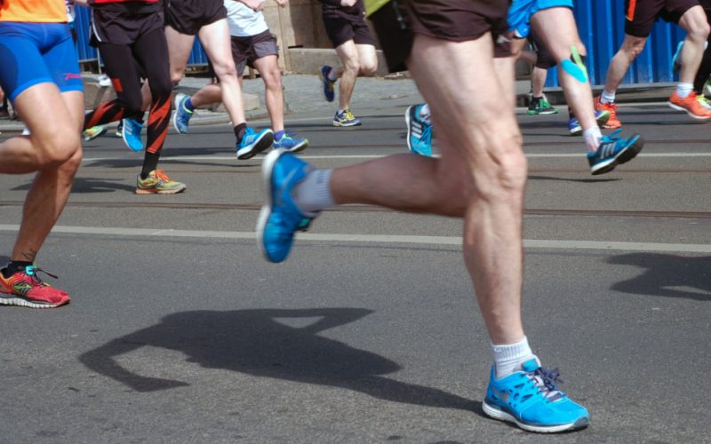 Piernas de corredores
