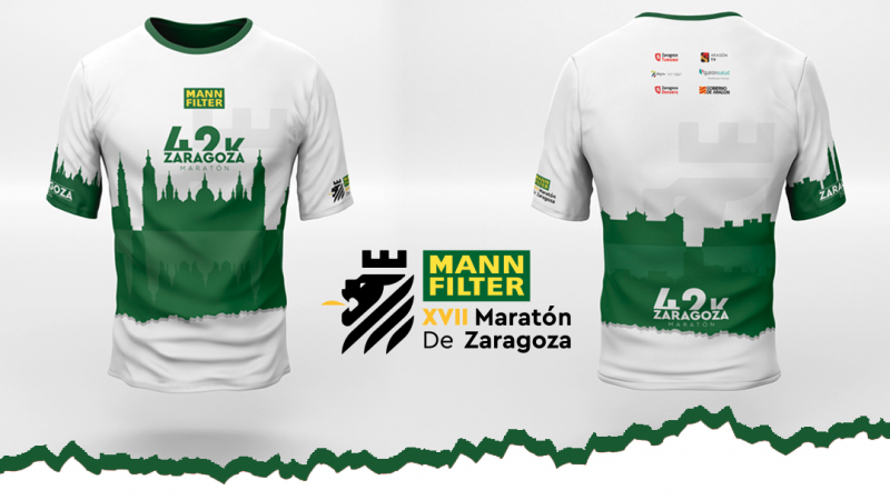 MANN-FILTER Maratón de Zaragoza presenta las camisetas de su próxima edición