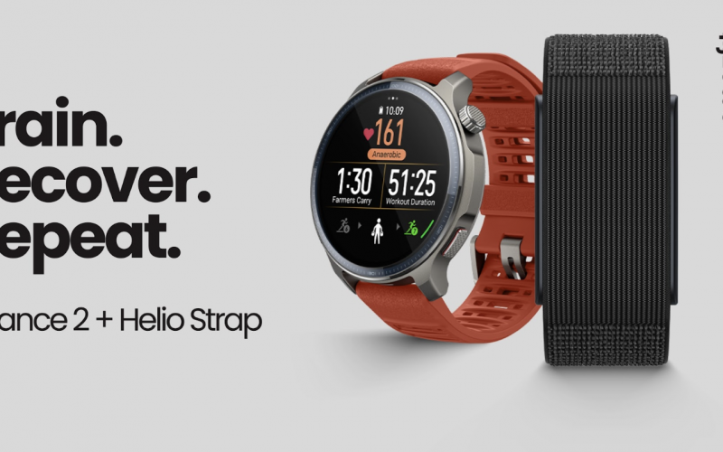 Smartwatch Amazfit Balance 2 y Amazfit Helio Strap