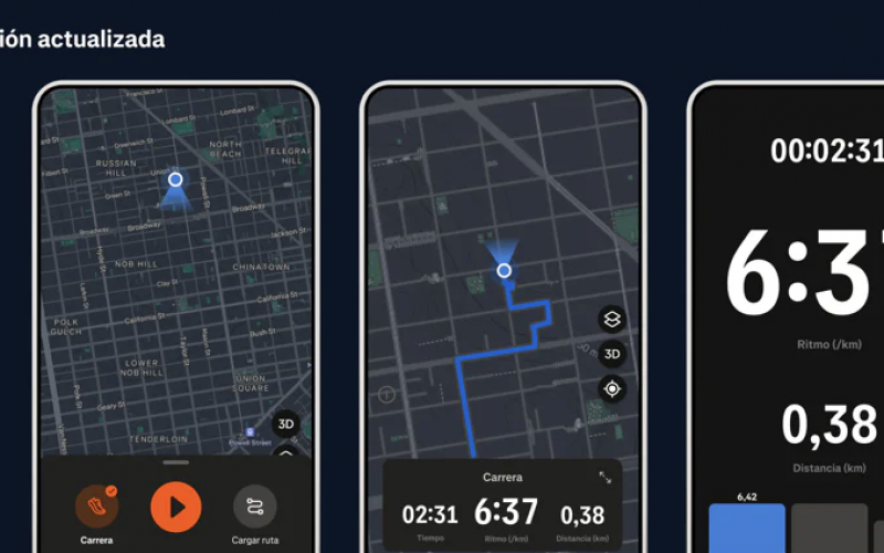 Strava actualiza la grabación de actividades con su APP