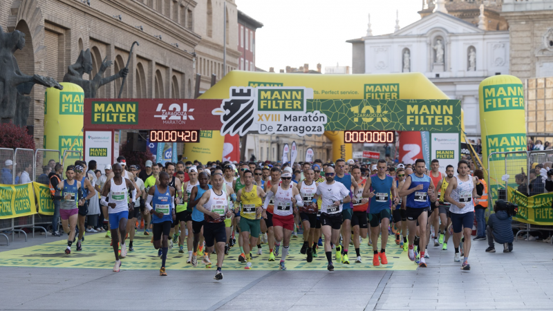 El MANN-FILTER Maratón de Zaragoza 2026 renueva su circuito: más rápido y menos exigente