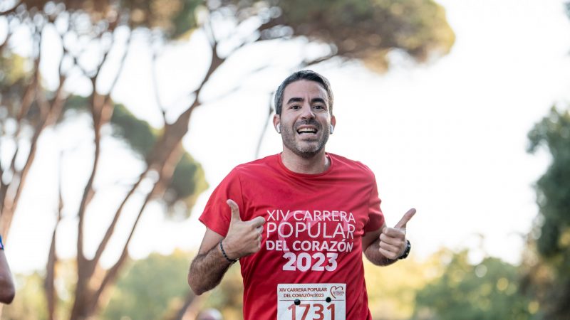 Corredor Carrera virtual del Corazón