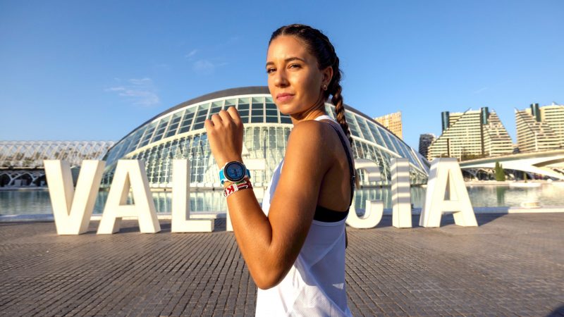 Corredora con el Coros Pace 3 Edición Valencia