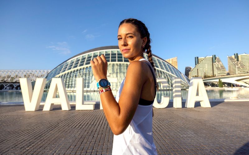 Corredora con el Coros Pace 3 Edición Valencia